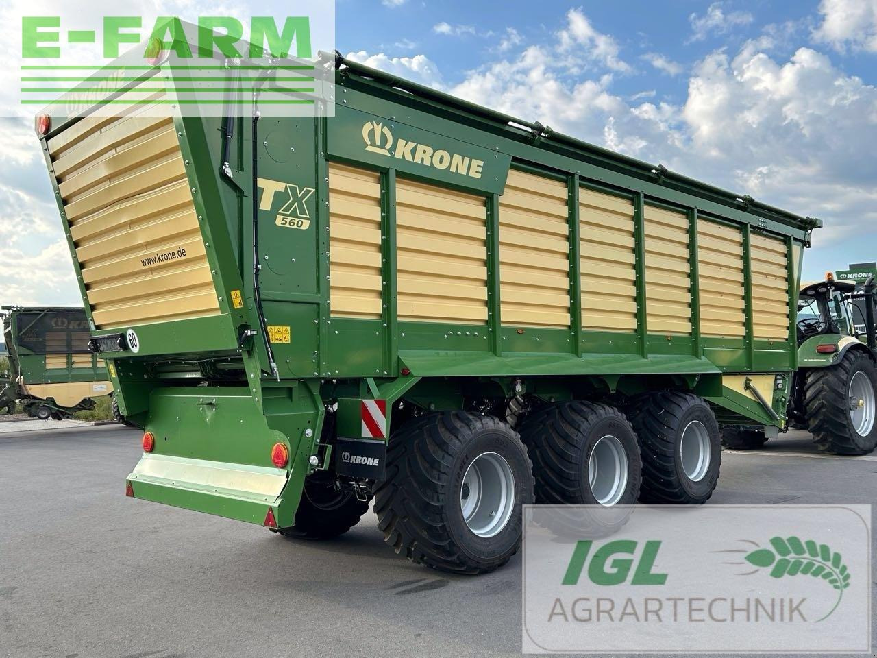 Krone tx 560 - Savivartė traktorinė priekaba: foto 5 Krone tx 560 - Savivartė traktorinė priekaba: foto 5