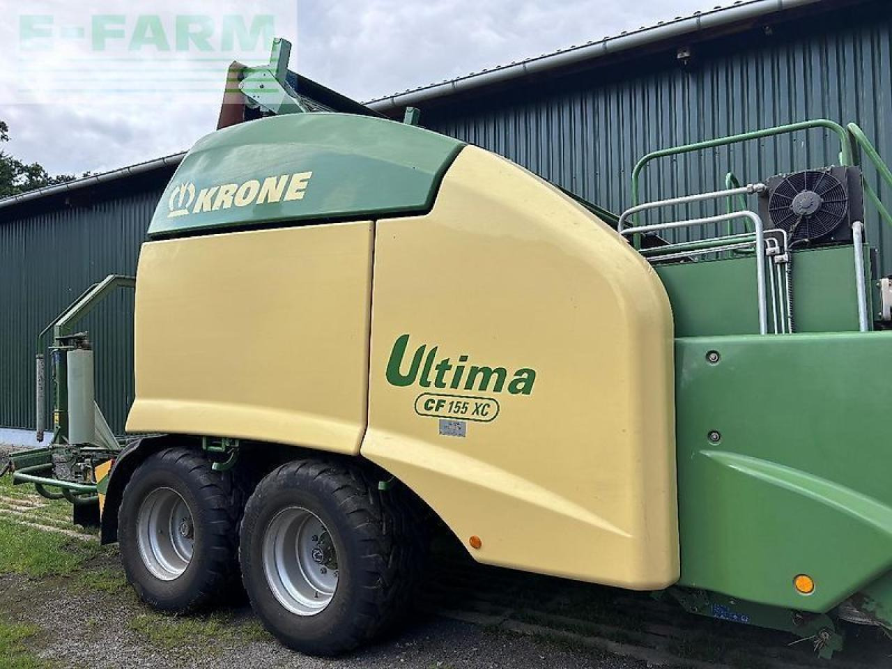 Stačiakampių ryšulių presas Krone ultima cf 155 xc: foto 7