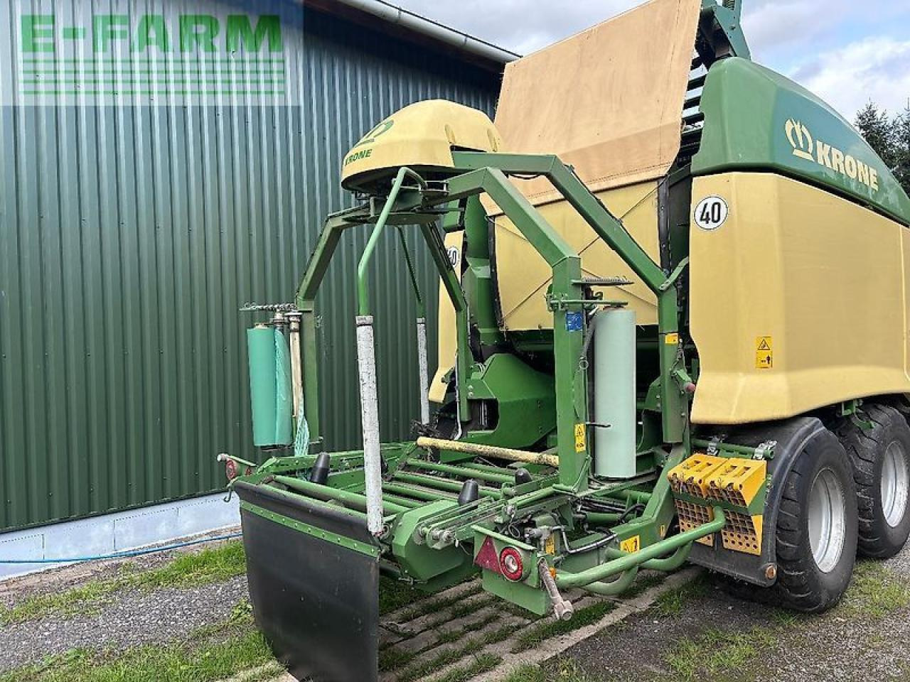 Stačiakampių ryšulių presas Krone ultima cf 155 xc: foto 11