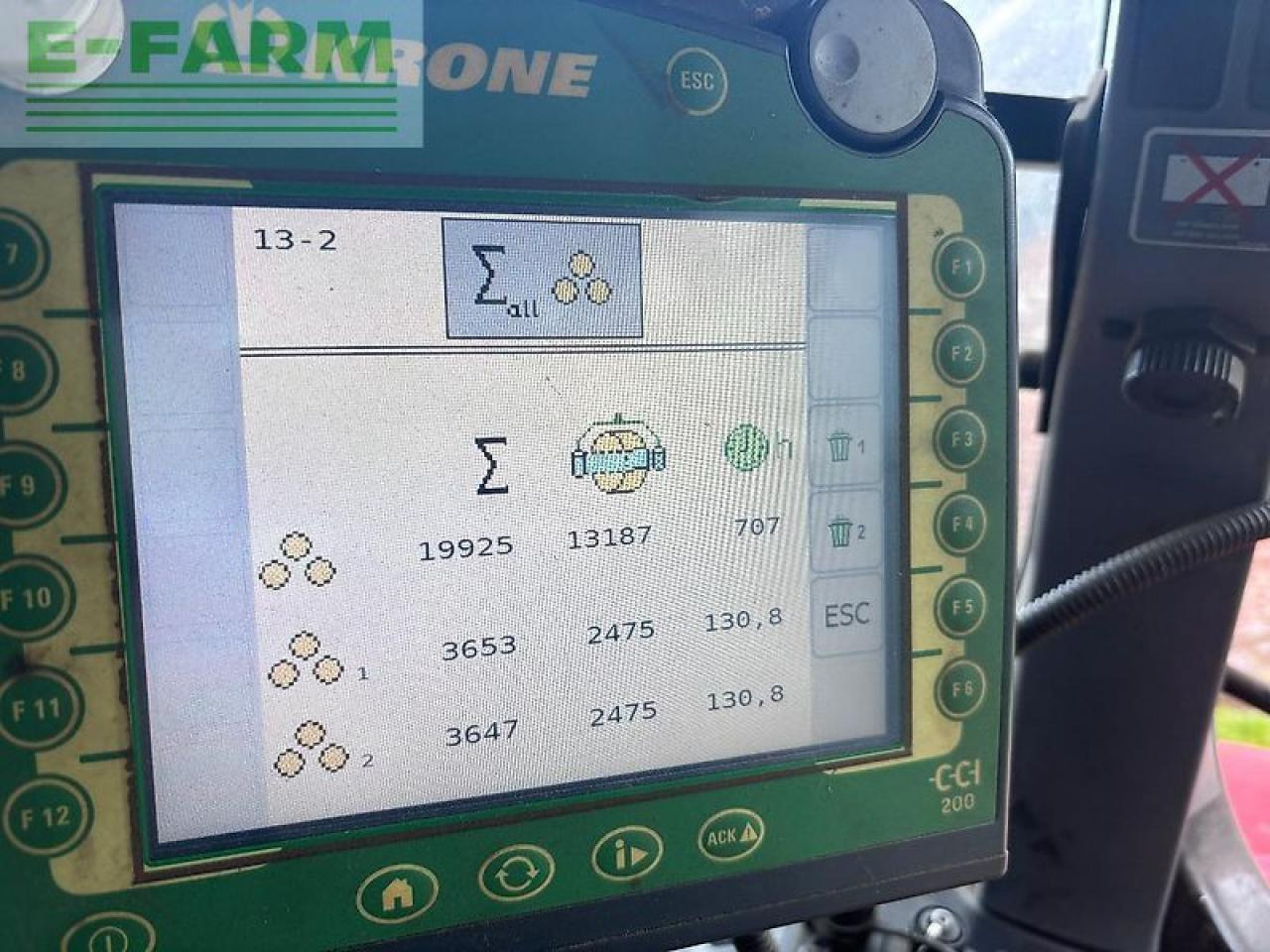 Stačiakampių ryšulių presas Krone ultima cf 155 xc: foto 32