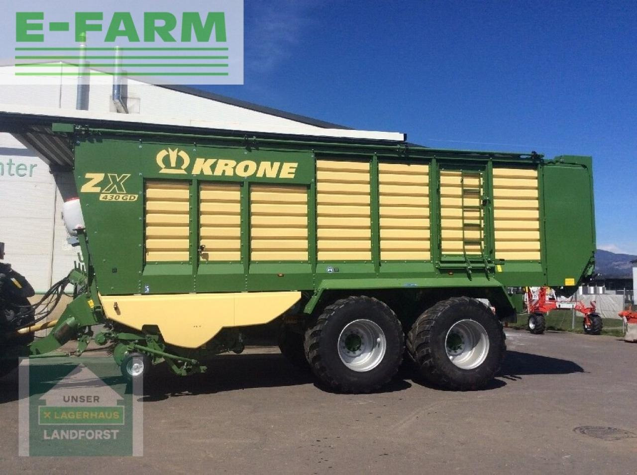 Krone zx 430 gd - Priekaba rinktuvė: foto 2 Krone zx 430 gd - Priekaba rinktuvė: foto 2