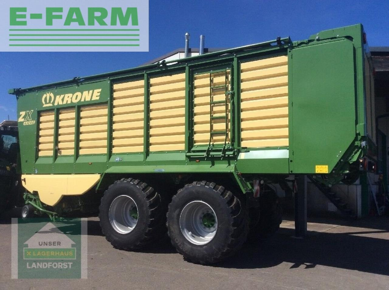 Krone zx 430 gd - Priekaba rinktuvė: foto 3 Krone zx 430 gd - Priekaba rinktuvė: foto 3