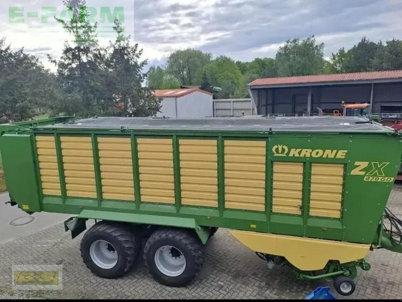 Priekaba rinktuvė Krone zx 470 gd: foto 8