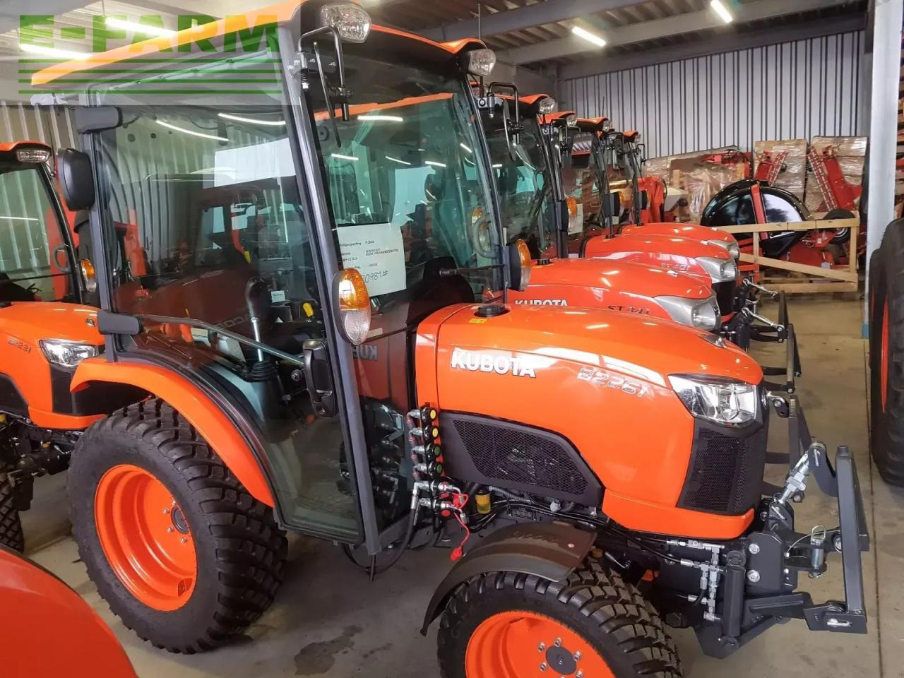 Traktorius Kubota b2-261 h cab: foto 6