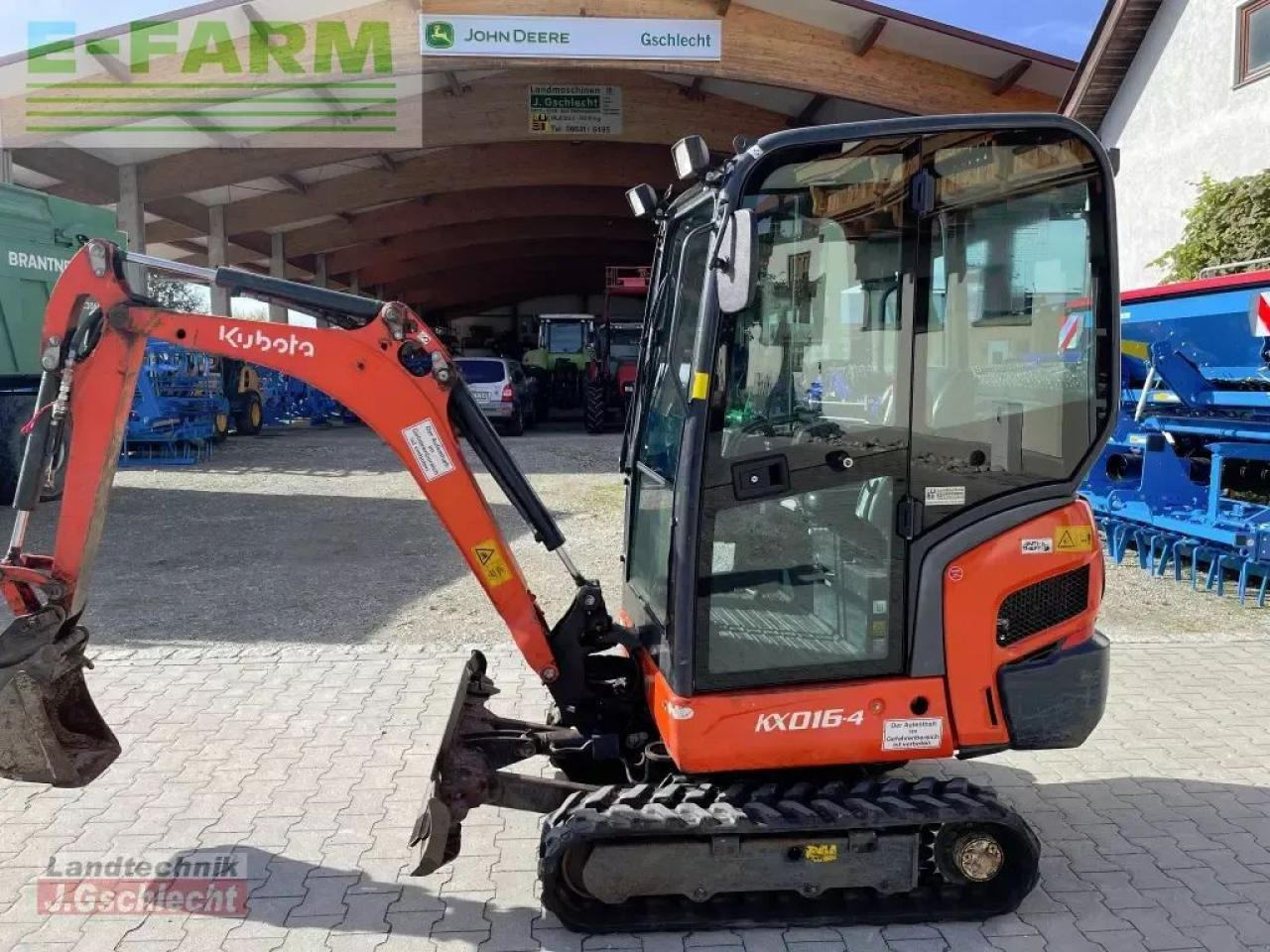 Kubota kx016-4 - Mini ekskavatorius: foto 2 Kubota kx016-4 - Mini ekskavatorius: foto 2