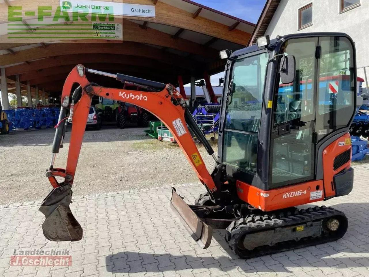 Kubota kx016-4 - Mini ekskavatorius: foto 1 Kubota kx016-4 - Mini ekskavatorius: foto 1