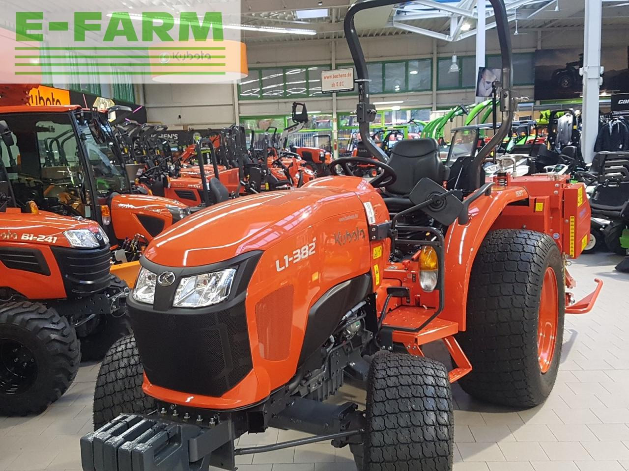 Traktorius Kubota l1-382 turf: foto 7