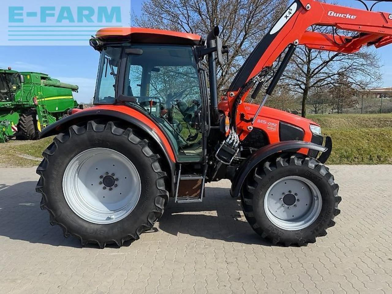 Kubota m5092 - Traktorius: foto 5 Kubota m5092 - Traktorius: foto 5