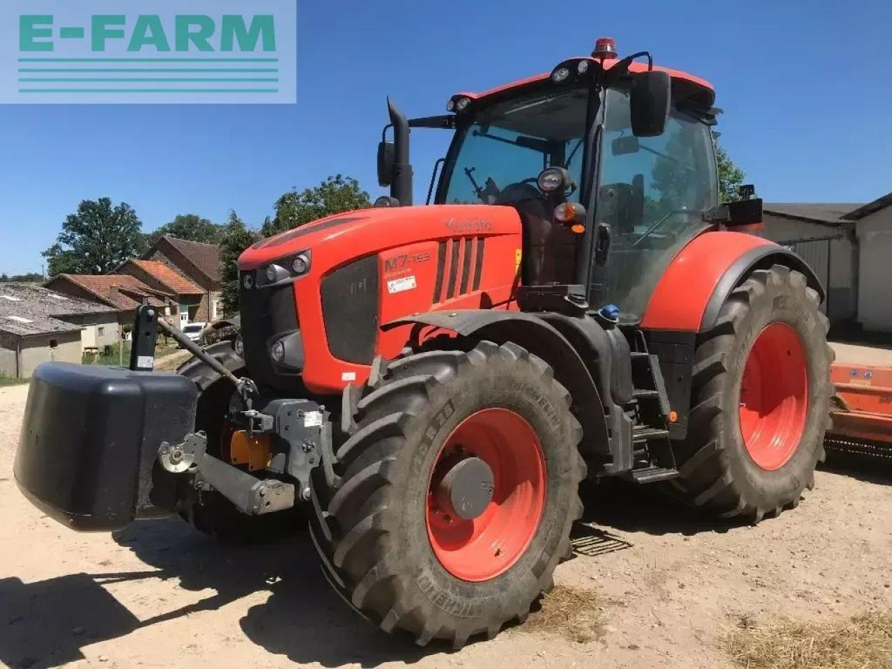 Kubota m7 153 premium - Traktorius: foto 2 Kubota m7 153 premium - Traktorius: foto 2