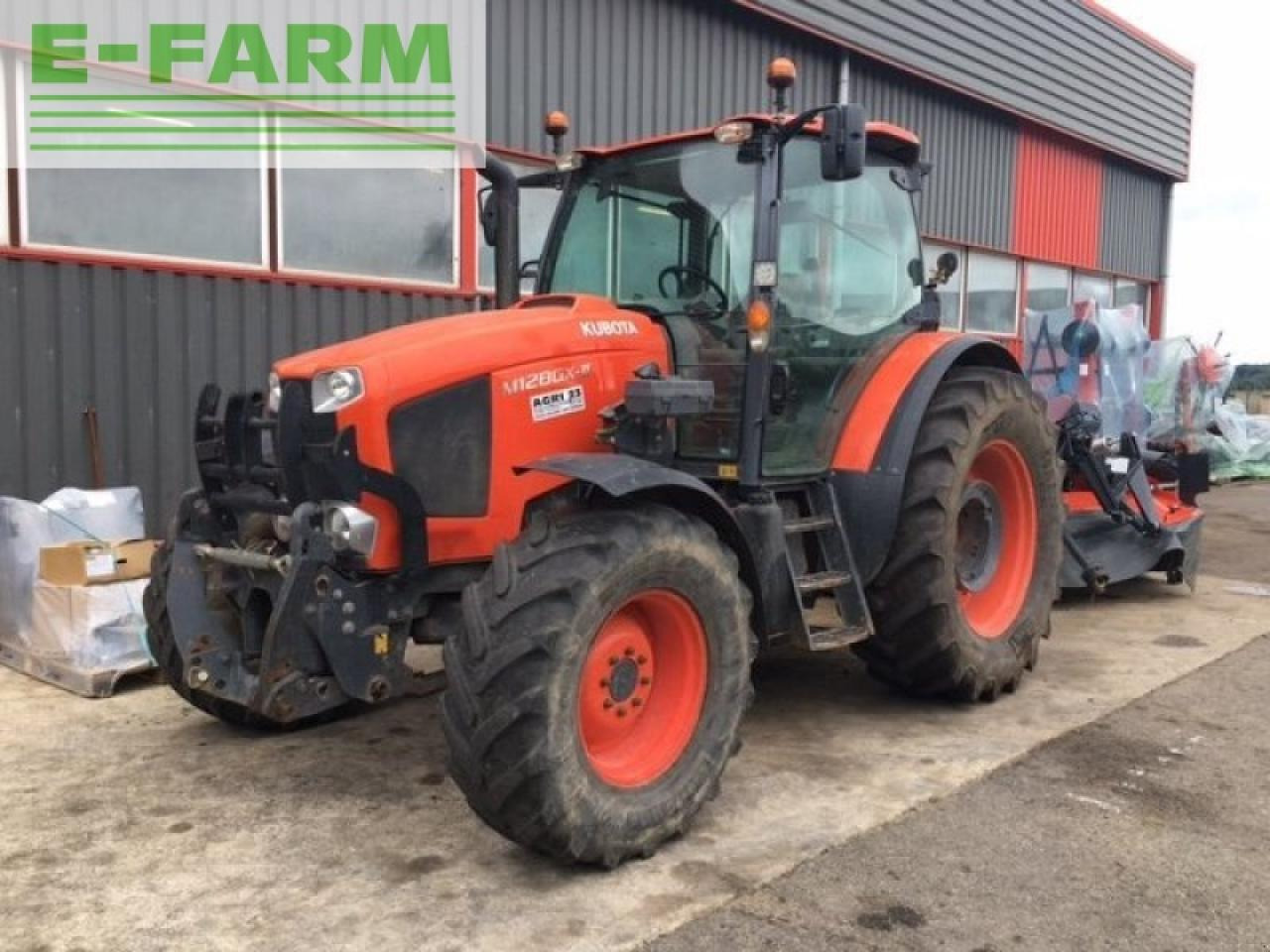 Kubota tracteur agricole m128gxs2 kubota - Traktorius: foto 4 Kubota tracteur agricole m128gxs2 kubota - Traktorius: foto 4