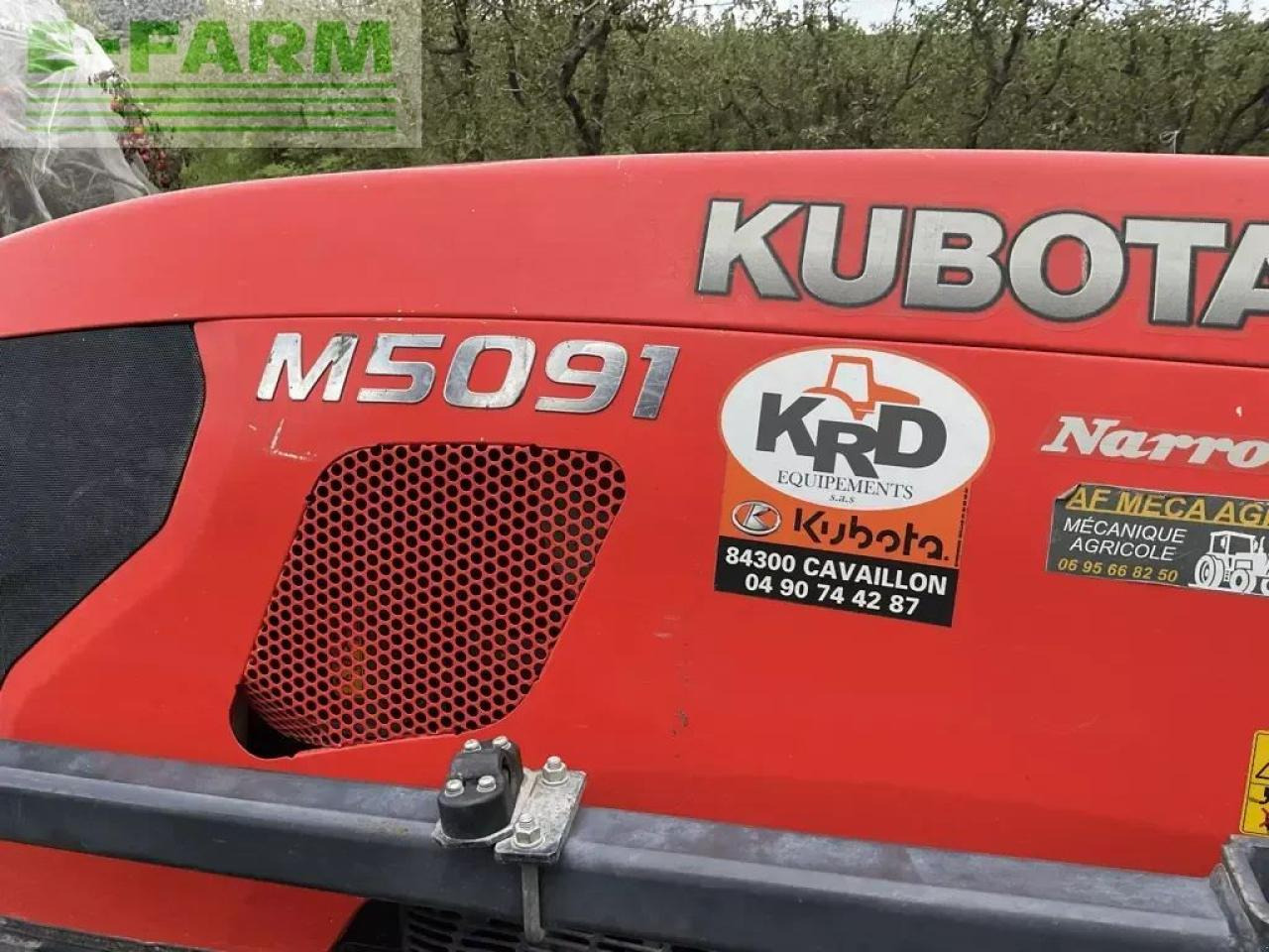 Kubota tracteur kubota m5091 - Traktorius: foto 5 Kubota tracteur kubota m5091 - Traktorius: foto 5