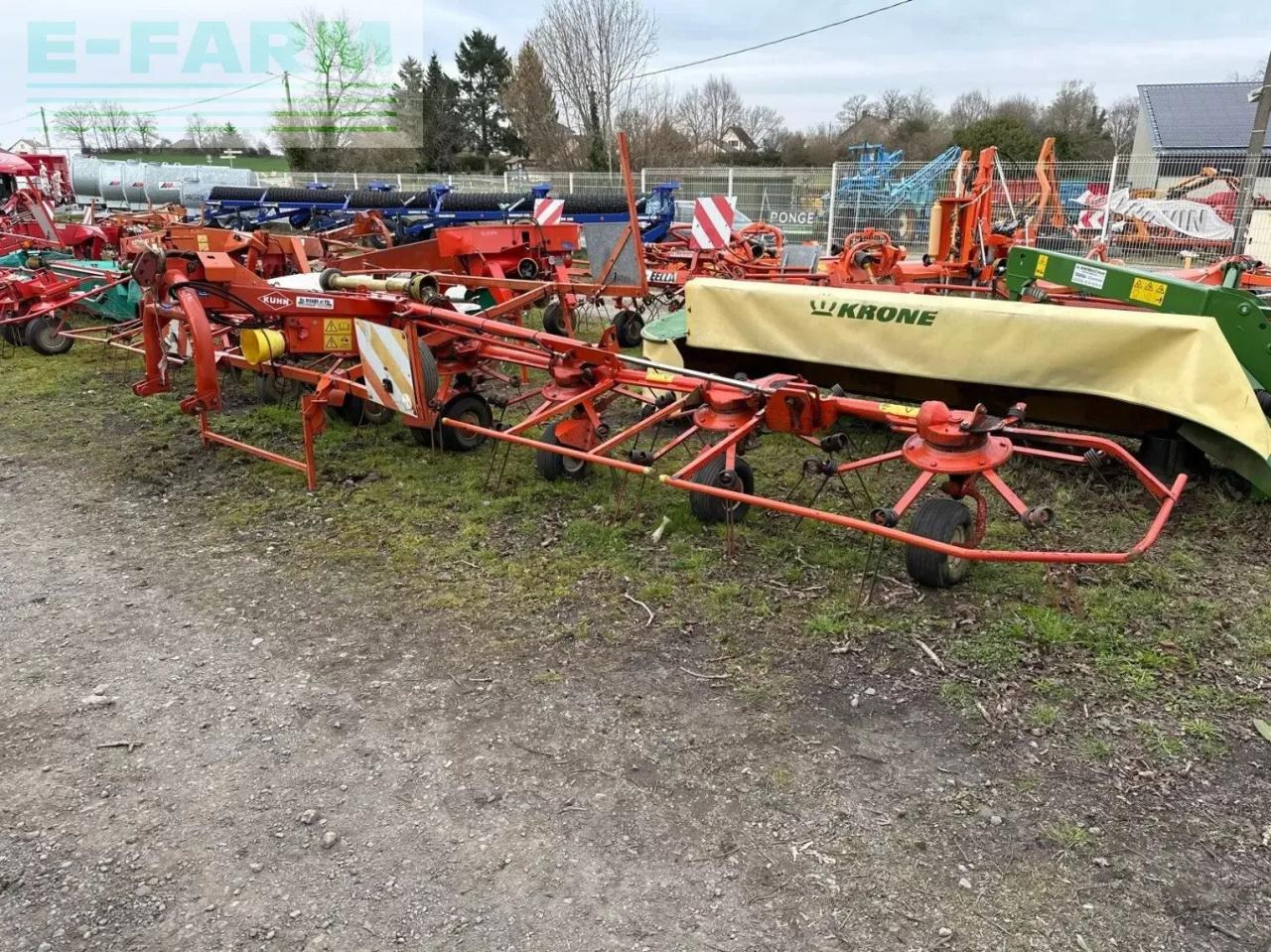 Kuhn faneur gf8501mh kuhn - Šieno grėblys/ Vartytuvas: foto 2 Kuhn faneur gf8501mh kuhn - Šieno grėblys/ Vartytuvas: foto 2