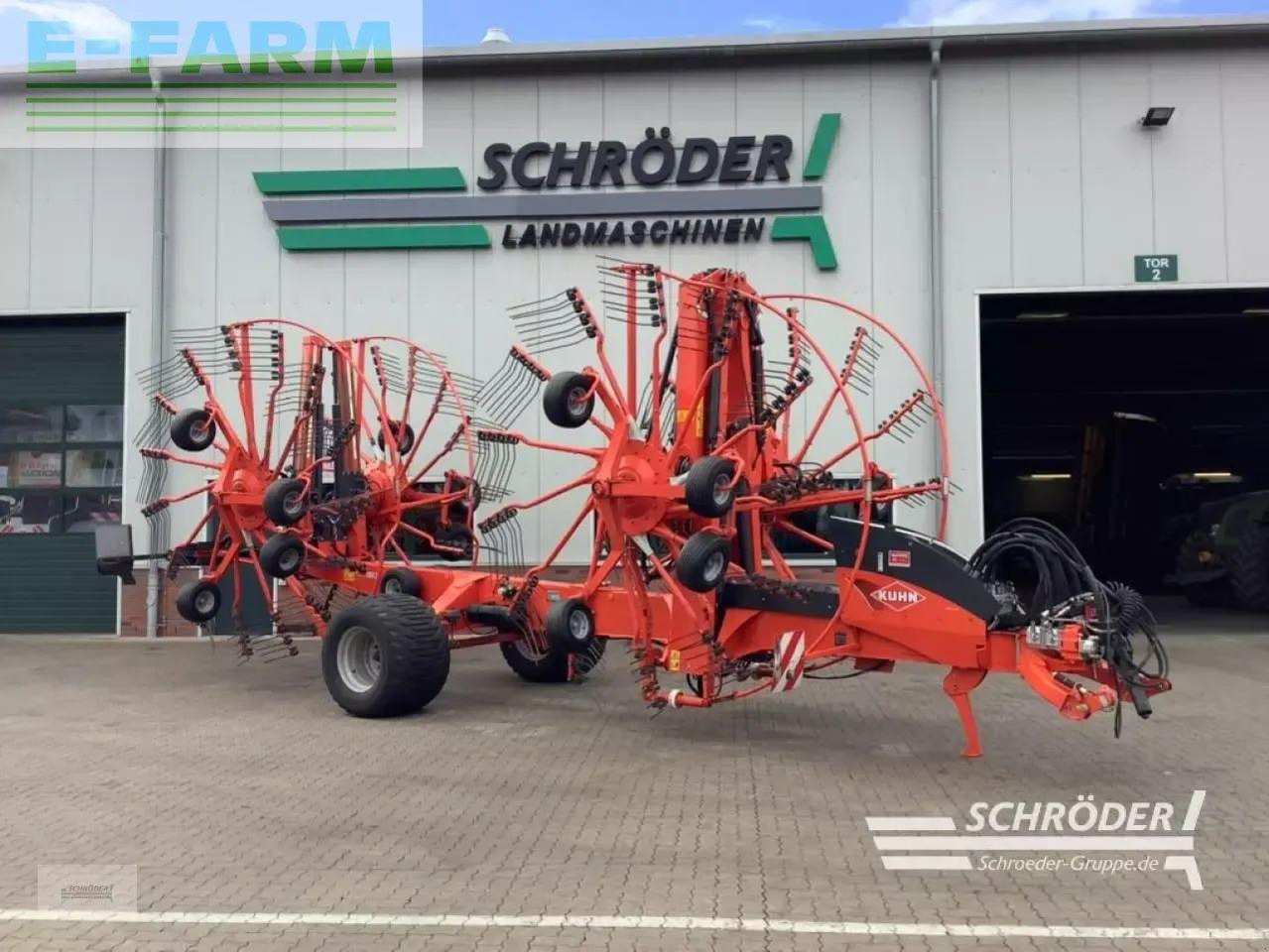 Kuhn ga 15131 - isobus - Šieno grėblys/ Vartytuvas: foto 1 Kuhn ga 15131 - isobus - Šieno grėblys/ Vartytuvas: foto 1