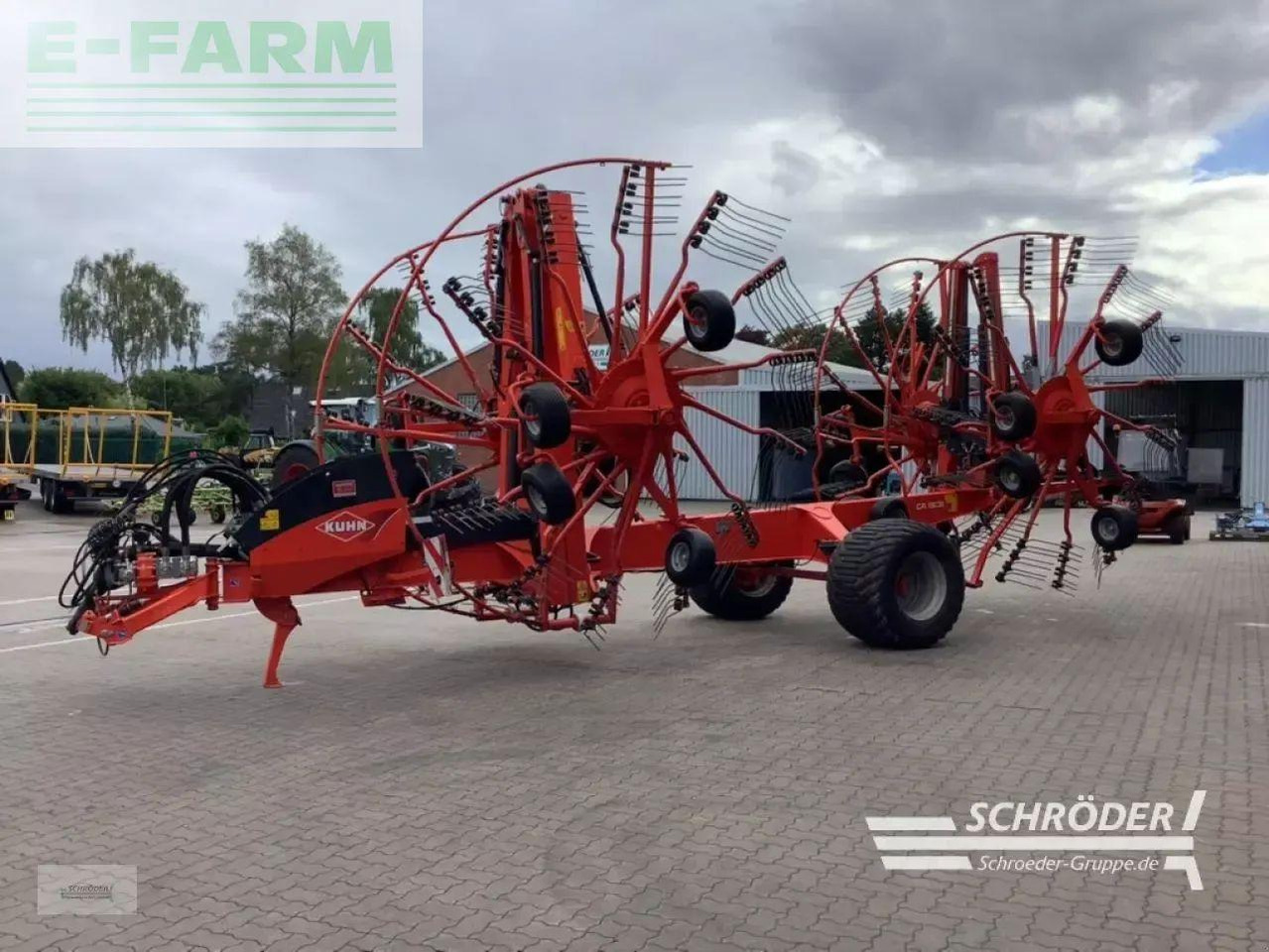 Kuhn ga 15131 - isobus - Šieno grėblys/ Vartytuvas: foto 3 Kuhn ga 15131 - isobus - Šieno grėblys/ Vartytuvas: foto 3