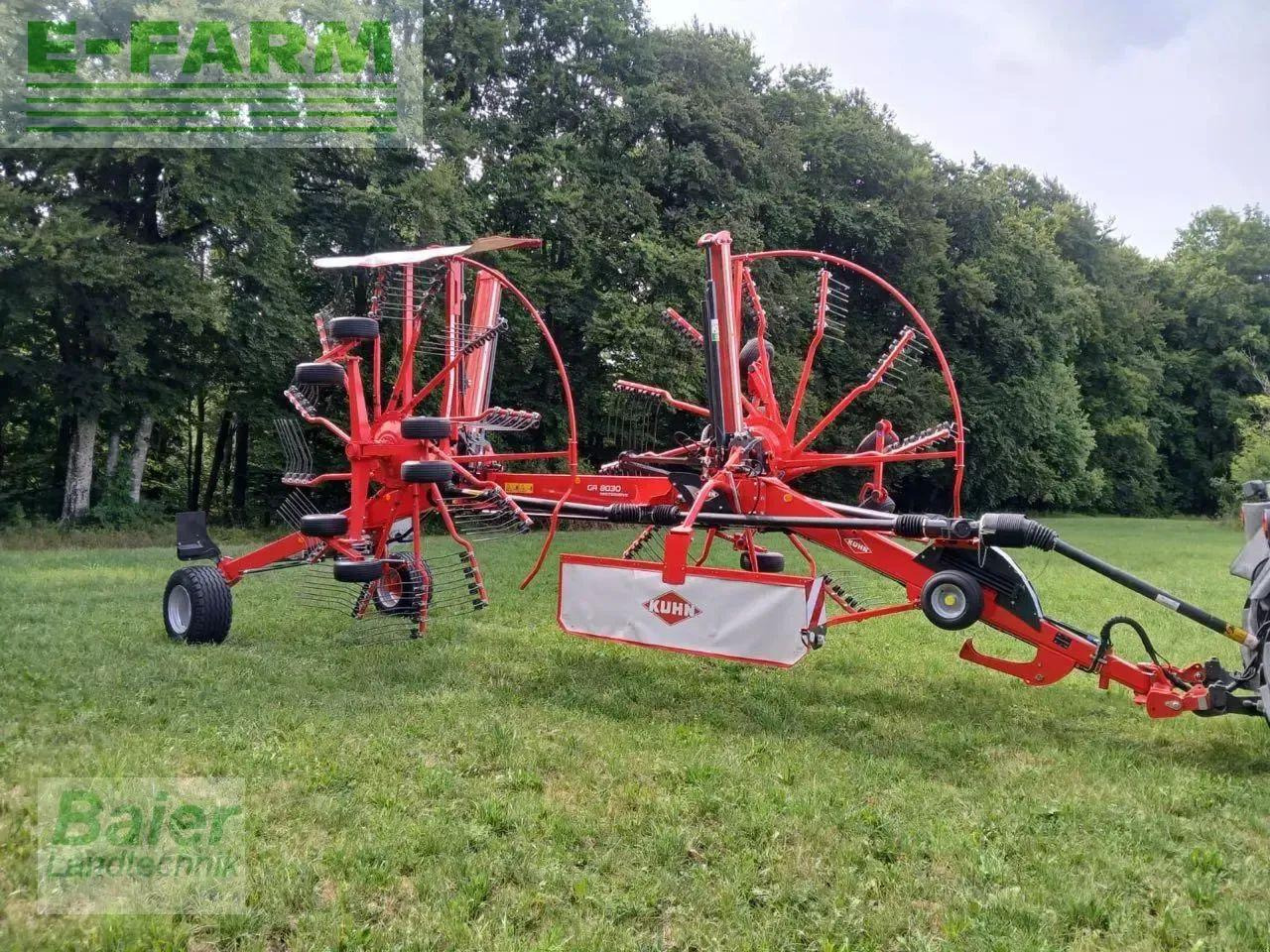 Kuhn ga 8030 - Šieno grėblys/ Vartytuvas: foto 1 Kuhn ga 8030 - Šieno grėblys/ Vartytuvas: foto 1
