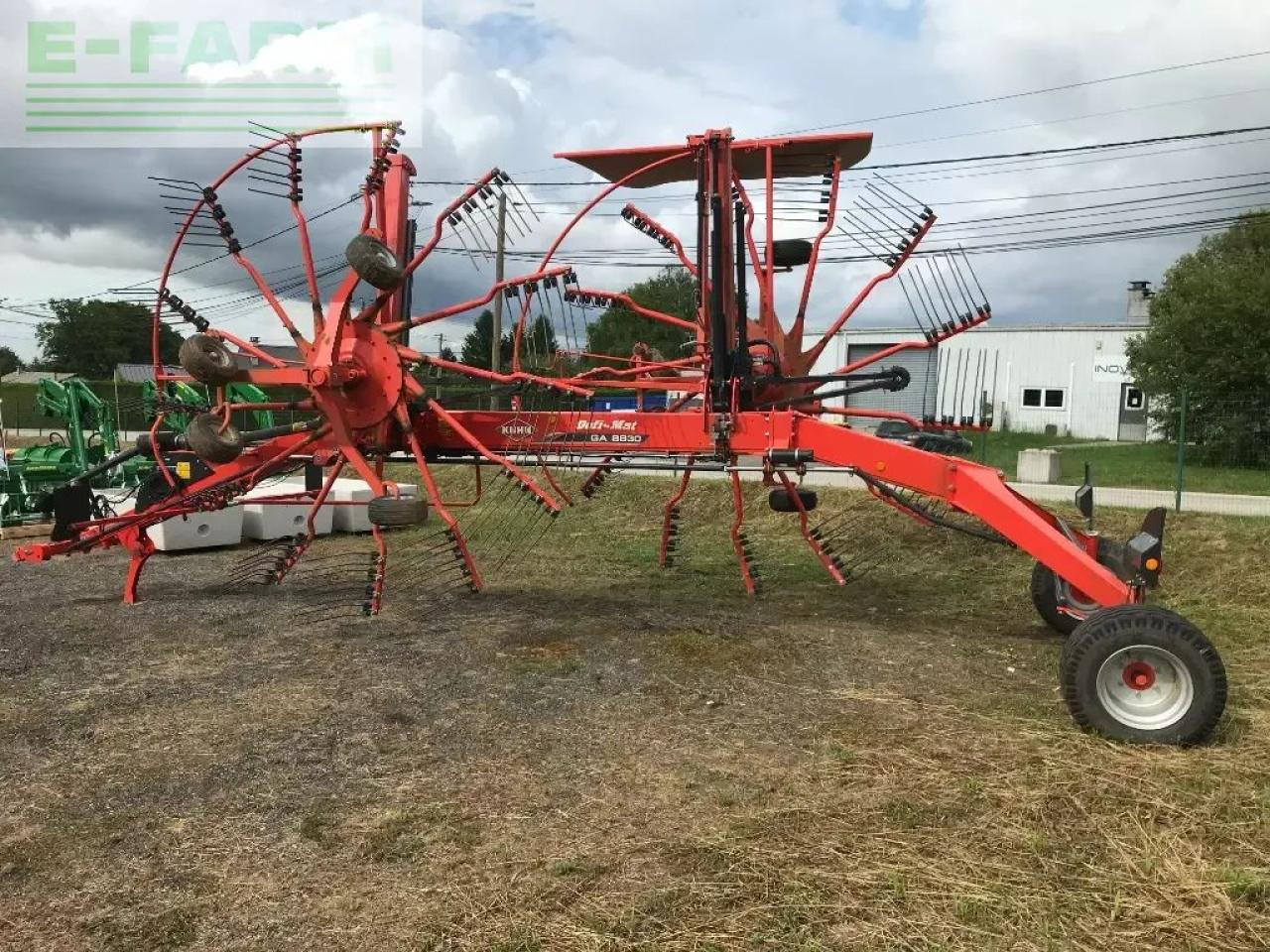 Kuhn ga 8830 - Šieno grėblys/ Vartytuvas: foto 4 Kuhn ga 8830 - Šieno grėblys/ Vartytuvas: foto 4