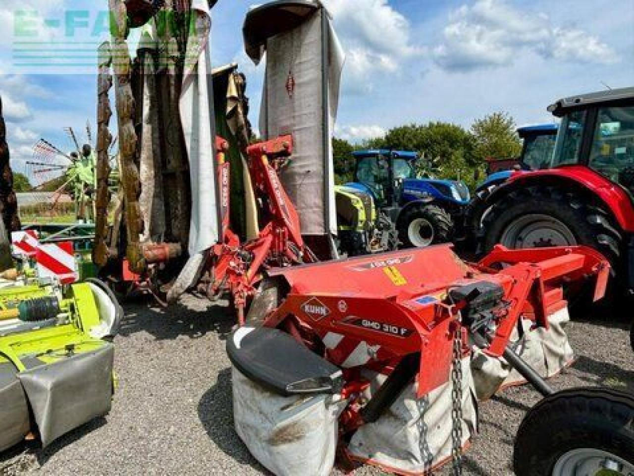 Kuhn gmd 9530 - ff + gmd 310 f - ff, mähwerkkombinati - Šienapjovė: foto 1 Kuhn gmd 9530 - ff + gmd 310 f - ff, mähwerkkombinati - Šienapjovė: foto 1