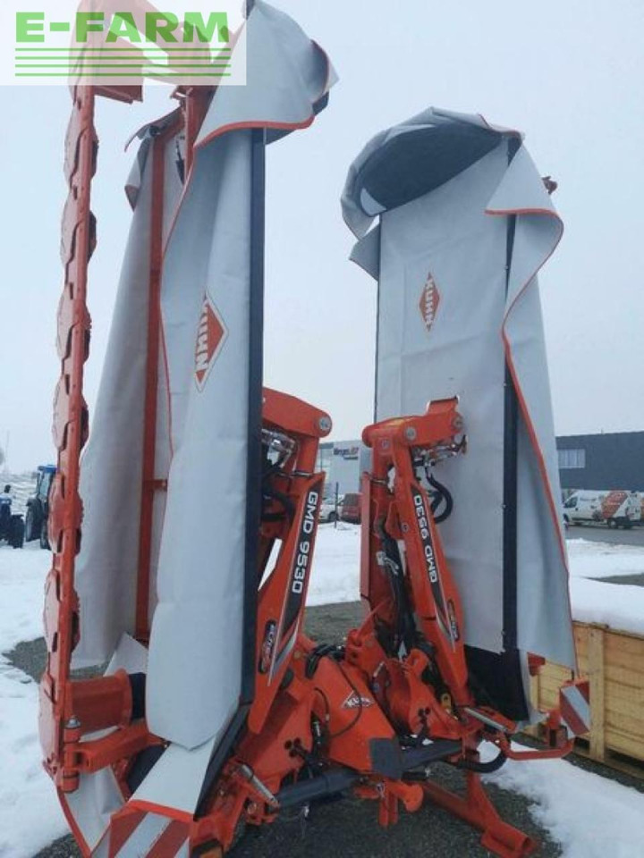 Šienapjovė Kuhn gmd 9530 - ff schmetterling mähwerk heckanbau lagernd: foto 10