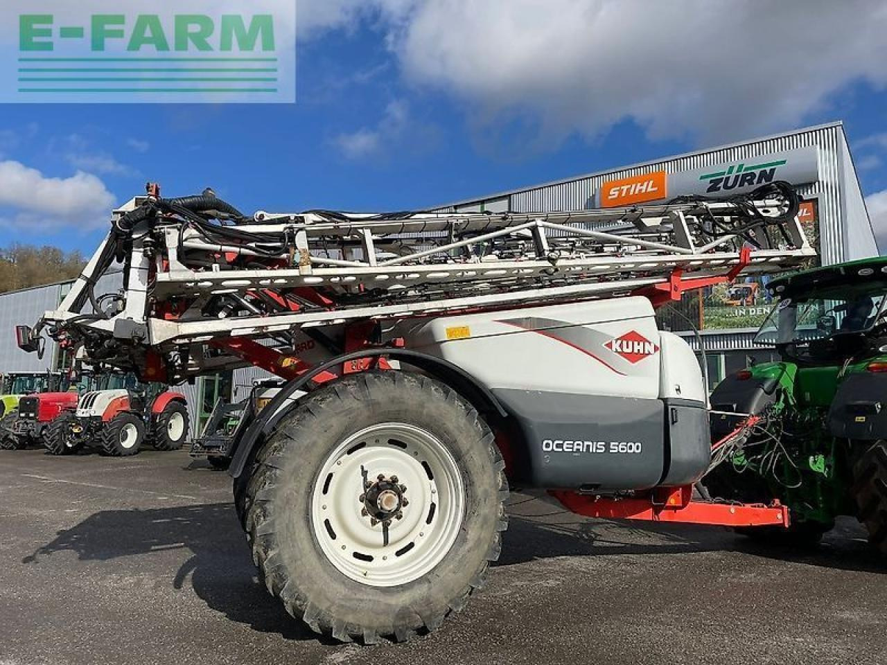 Kuhn oceanis 5600 - Prikabinamas purkštuvas: foto 2 Kuhn oceanis 5600 - Prikabinamas purkštuvas: foto 2