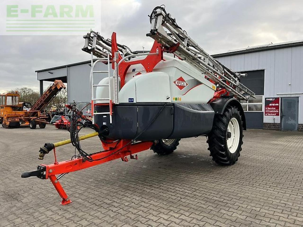 Kuhn pat 1 - Prikabinamas purkštuvas: foto 3 Kuhn pat 1 - Prikabinamas purkštuvas: foto 3