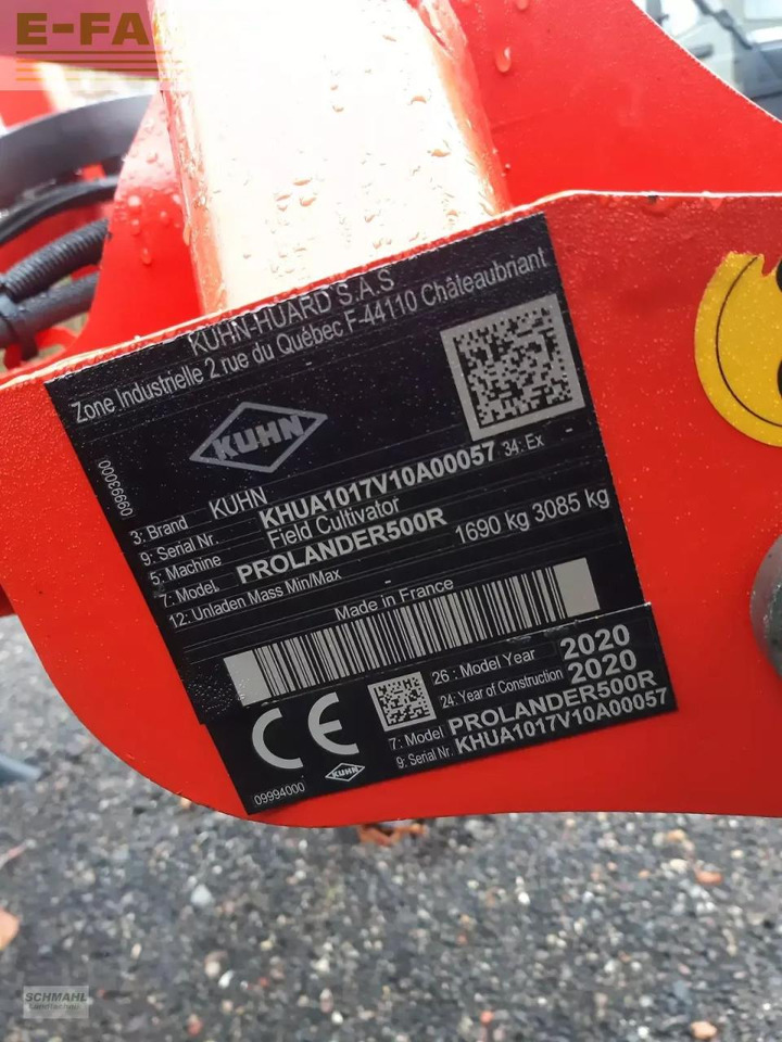 Kuhn prolander 500 r - Kultivatorius: foto 2 Kuhn prolander 500 r - Kultivatorius: foto 2