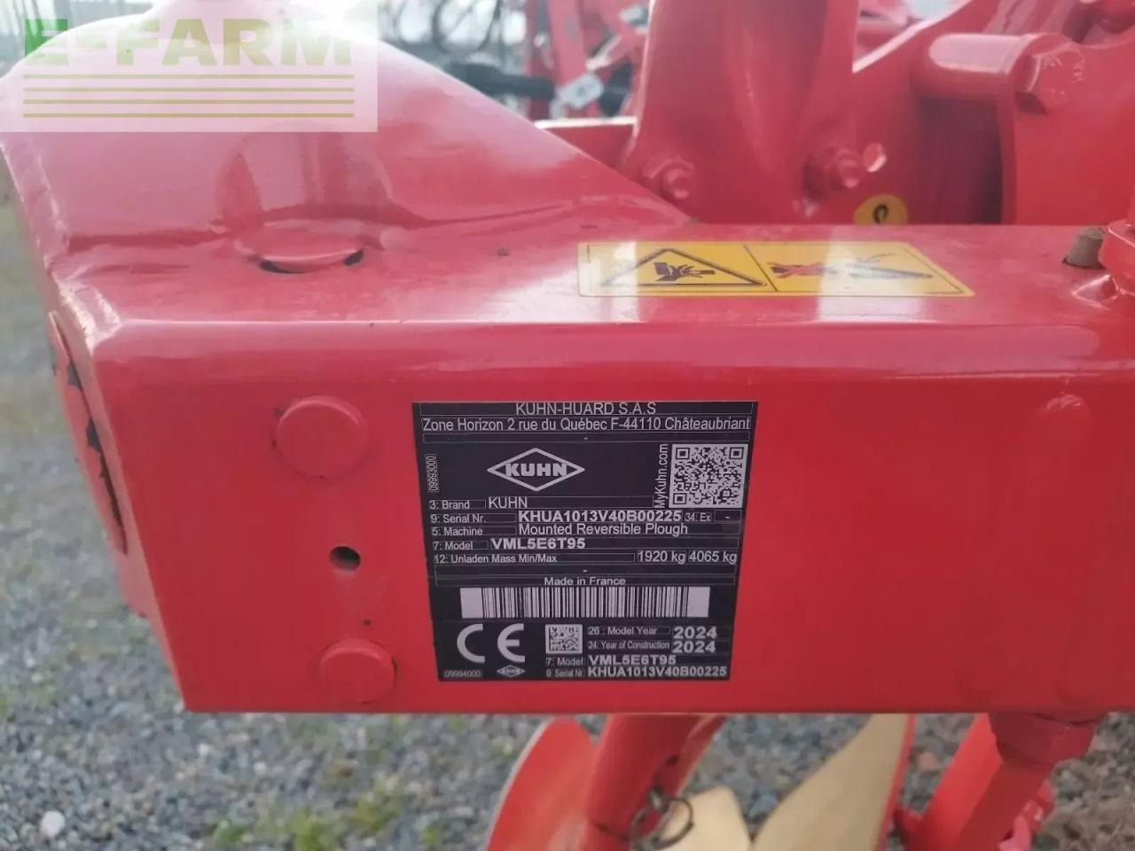 Kuhn vari-master l - Plūgas: foto 5 Kuhn vari-master l - Plūgas: foto 5
