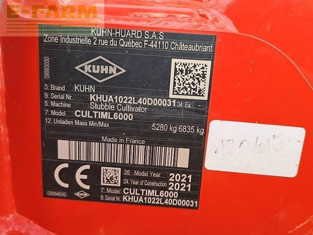 Kuhn varimaster 1534e / 5h102 - Plūgas: foto 5 Kuhn varimaster 1534e / 5h102 - Plūgas: foto 5