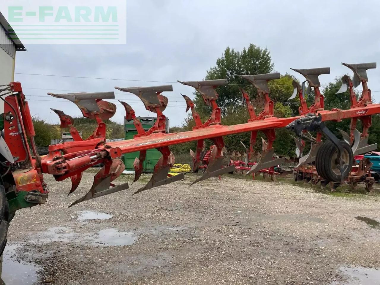 Kuhn varimaster123 - Plūgas: foto 1 Kuhn varimaster123 - Plūgas: foto 1