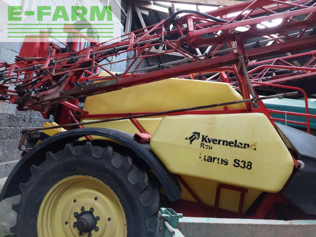 Kverneland ikarus s38 - Prikabinamas purkštuvas: foto 3 Kverneland ikarus s38 - Prikabinamas purkštuvas: foto 3