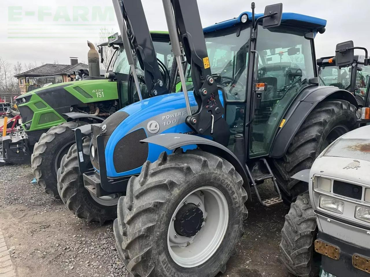 Landini powerfarm 100 - Traktorius: foto 1 Landini powerfarm 100 - Traktorius: foto 1