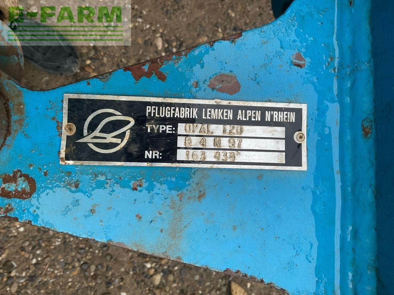 Lemken Opal 120 - Plūgas: foto 4 Lemken Opal 120 - Plūgas: foto 4