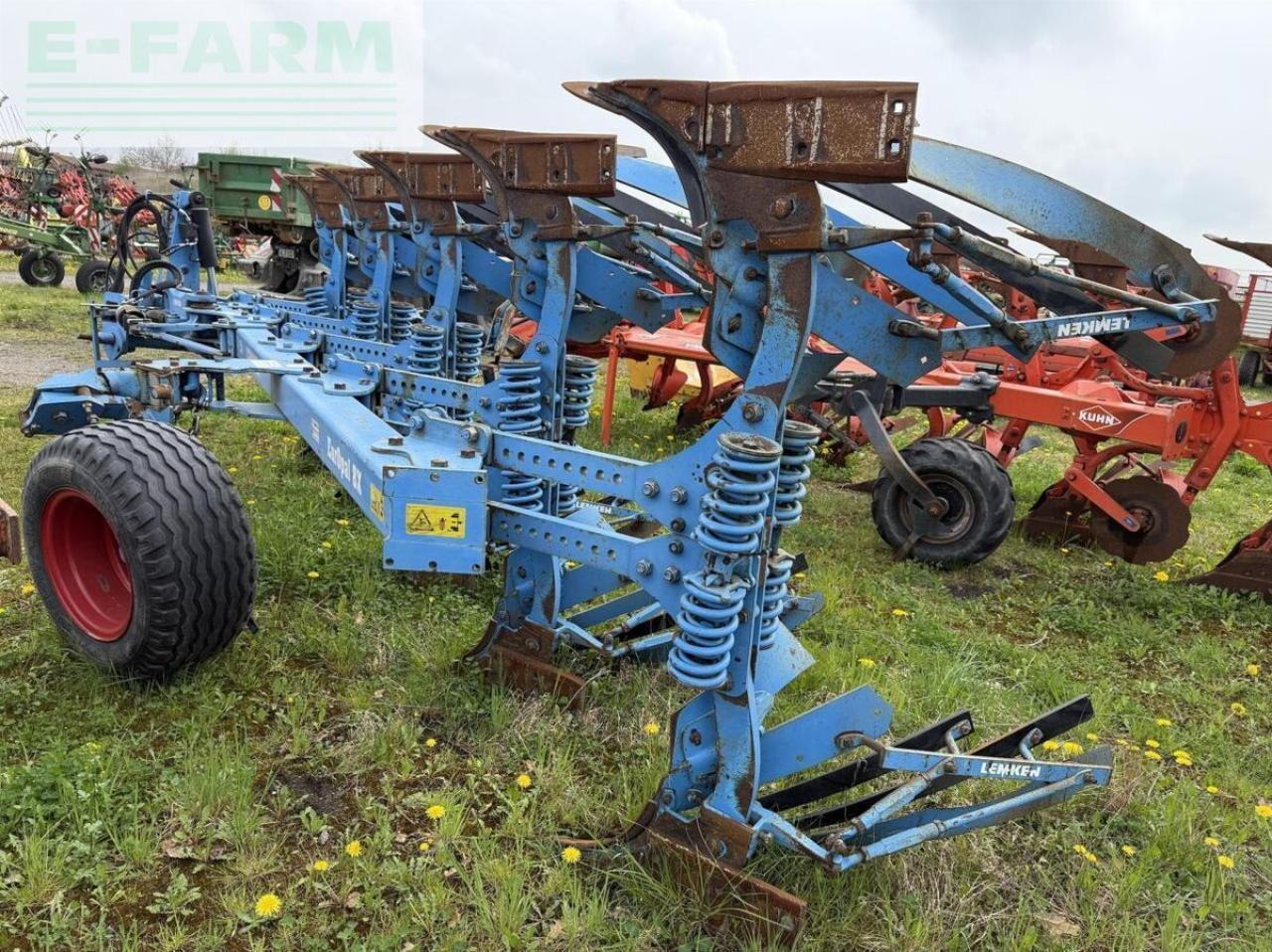Lemken europal 8x - Plūgas: foto 4 Lemken europal 8x - Plūgas: foto 4