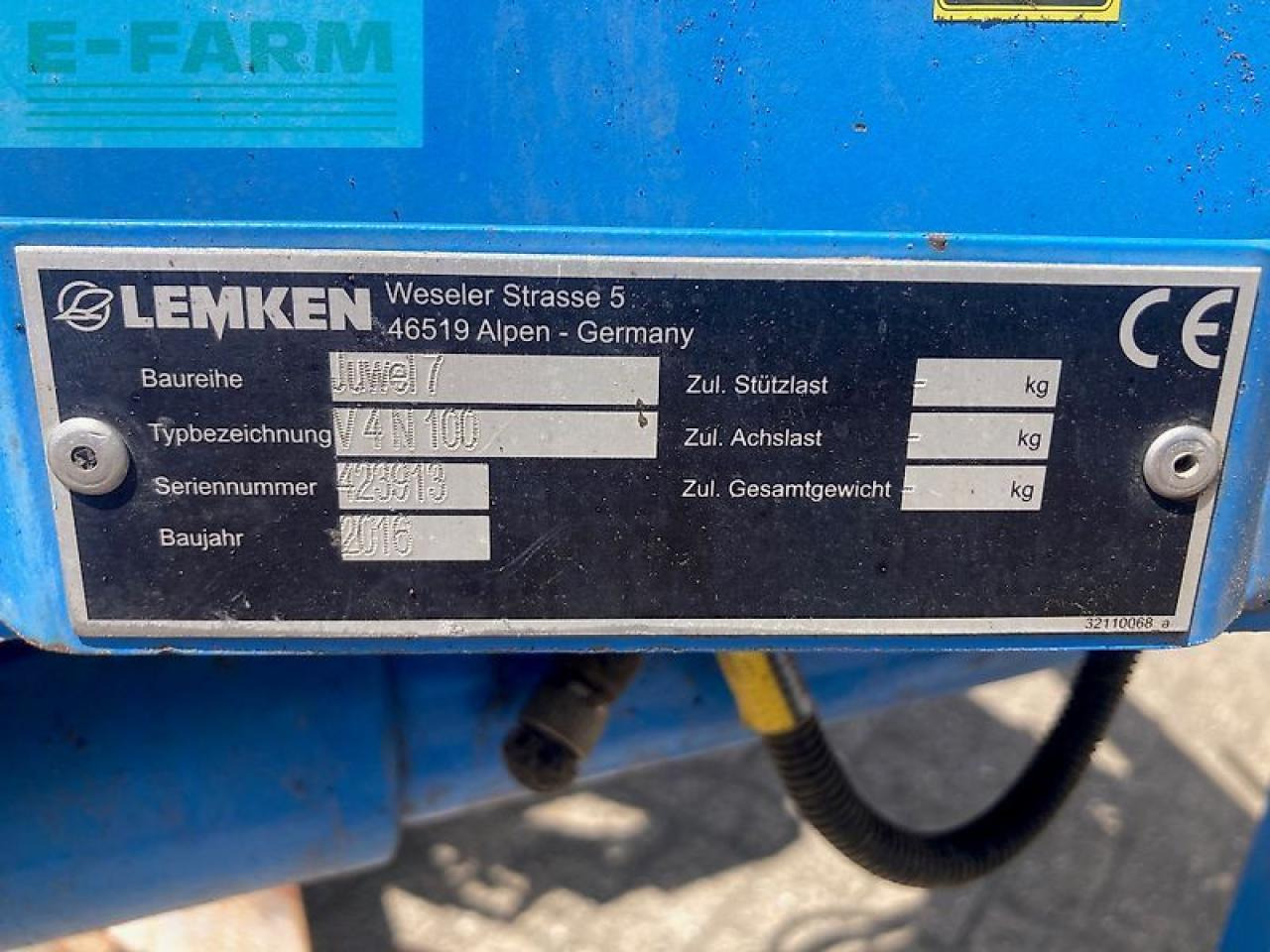Plūgas Lemken juwel 7 v4n100 met flexpack: foto 6