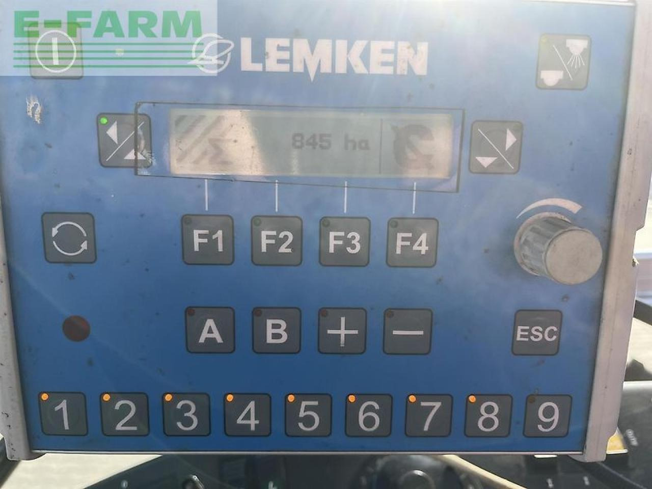 Lemken sirius 10/1300 - Prikabinamas purkštuvas: foto 2 Lemken sirius 10/1300 - Prikabinamas purkštuvas: foto 2