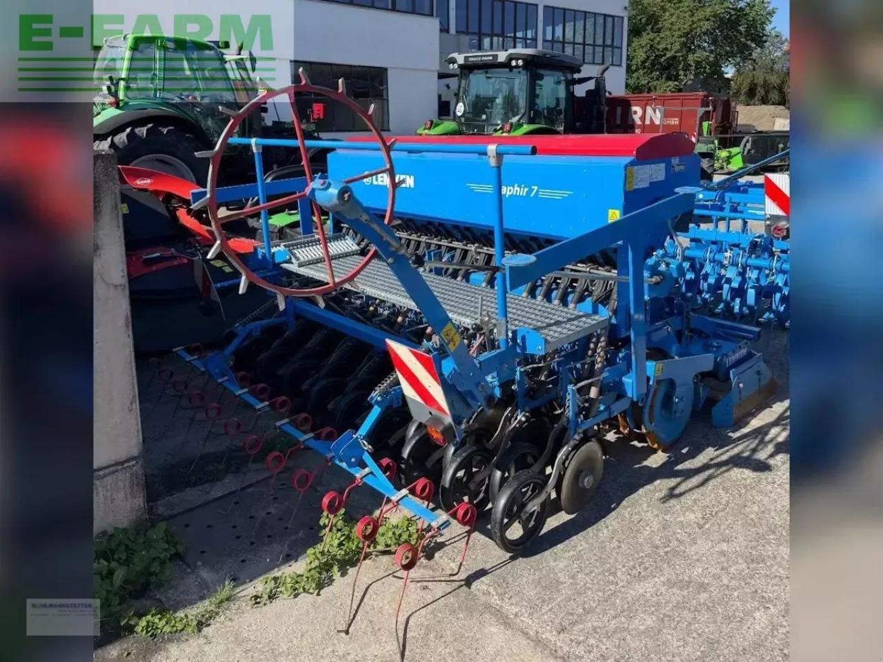 Lemken zirkon 7/300 + saphir 7/300 - Kombinuota sėjamoji: foto 2 Lemken zirkon 7/300 + saphir 7/300 - Kombinuota sėjamoji: foto 2