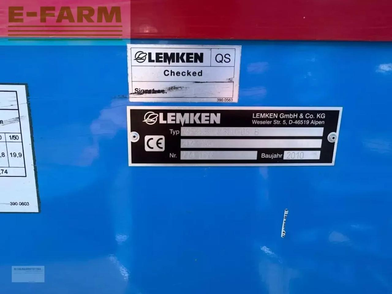 Lemken zirkon 7/300 + saphir 7/300 - Kombinuota sėjamoji: foto 3 Lemken zirkon 7/300 + saphir 7/300 - Kombinuota sėjamoji: foto 3