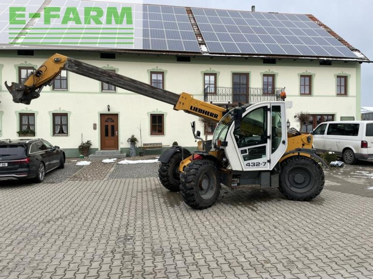 Liebherr tl 432-7 - Teleskopinis krautuvas: foto 2 Liebherr tl 432-7 - Teleskopinis krautuvas: foto 2
