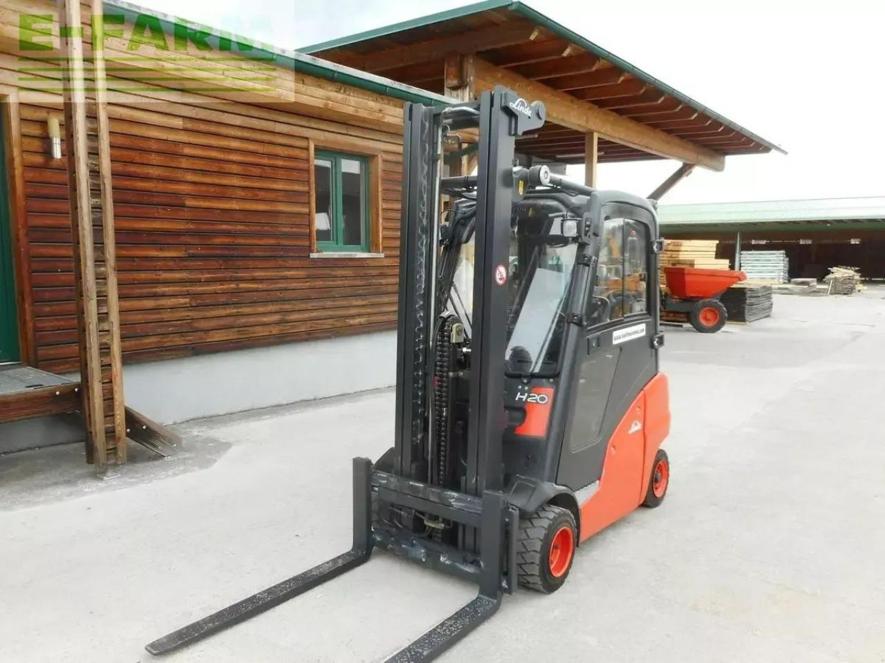 Linde h20d-01 triplex 5,47 meter - Šakinis krautuvas: foto 2 Linde h20d-01 triplex 5,47 meter - Šakinis krautuvas: foto 2