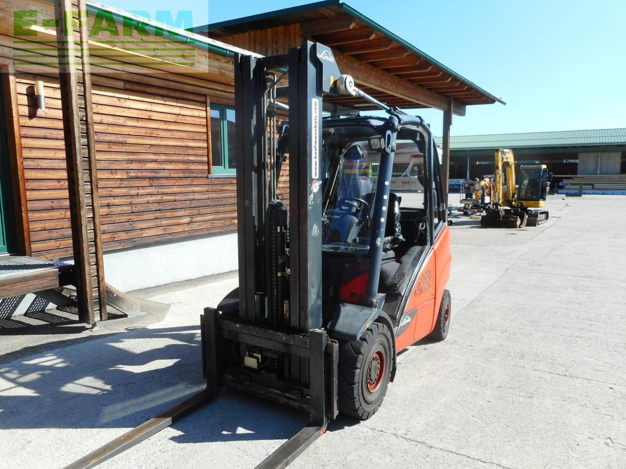 Linde h30d-02 triplex 5,5m + ss + halbkabine - Šakinis krautuvas: foto 2 Linde h30d-02 triplex 5,5m + ss + halbkabine - Šakinis krautuvas: foto 2