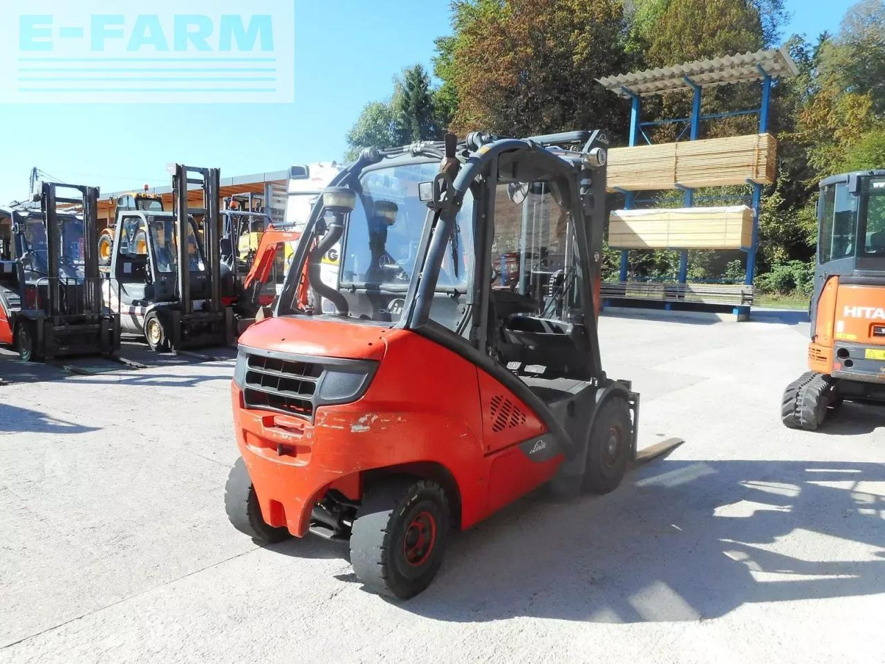 Linde h30d-02 triplex 5,5m + ss + halbkabine - Šakinis krautuvas: foto 4 Linde h30d-02 triplex 5,5m + ss + halbkabine - Šakinis krautuvas: foto 4