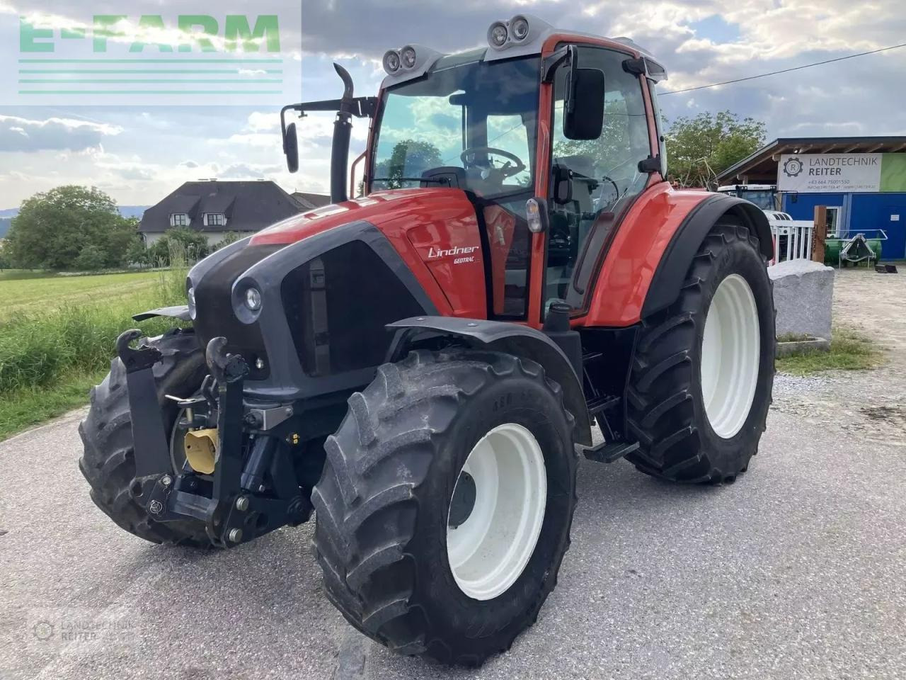 Lindner geotrac 114 - Traktorius: foto 1 Lindner geotrac 114 - Traktorius: foto 1