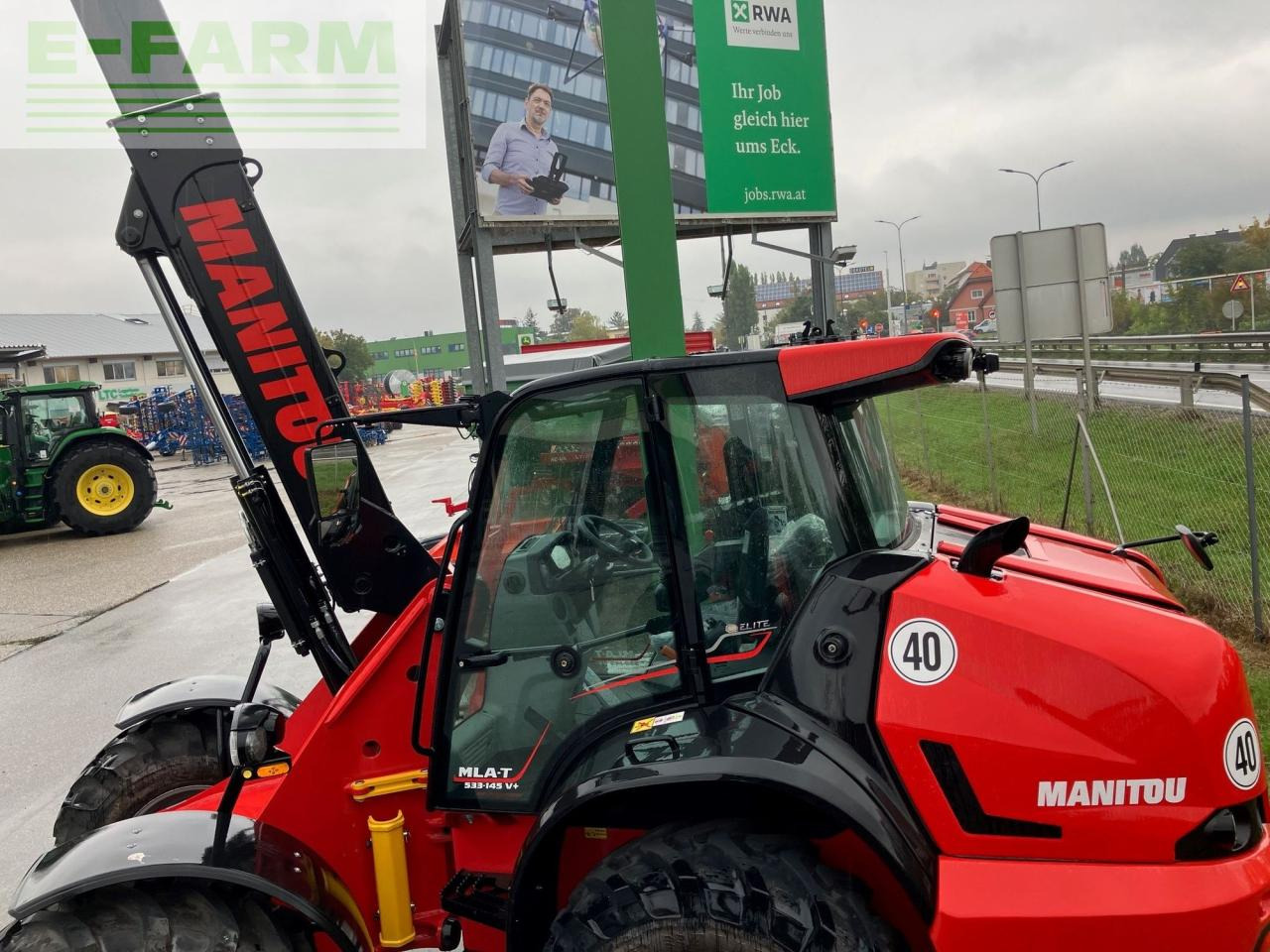 Manitou MLA533 Teleradlader - Teleskopinis ratinis krautuvas: foto 2 Manitou MLA533 Teleradlader - Teleskopinis ratinis krautuvas: foto 2