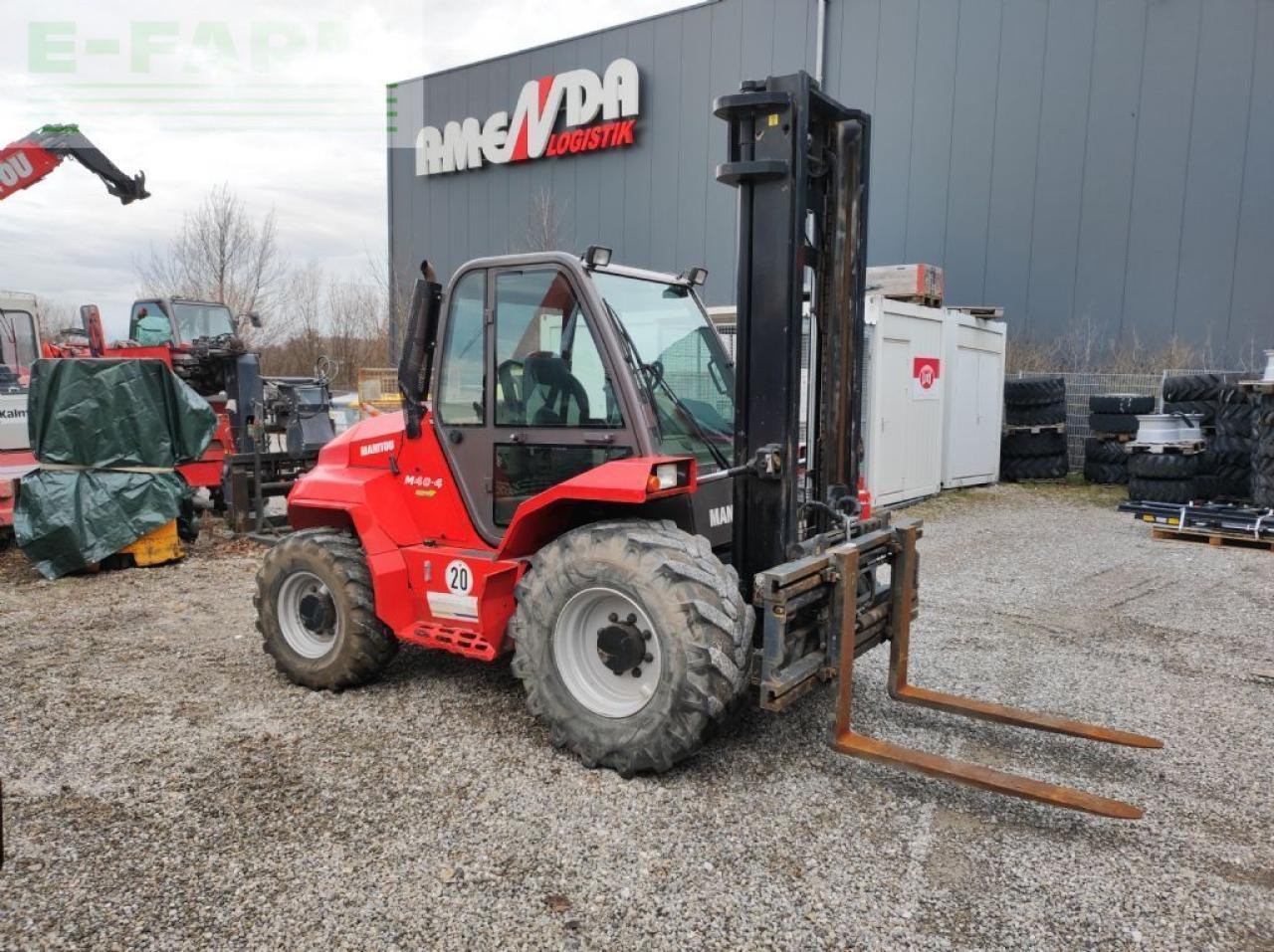 Manitou m 40.4 - im ist-zustand - Šakinis krautuvas: foto 4 Manitou m 40.4 - im ist-zustand - Šakinis krautuvas: foto 4