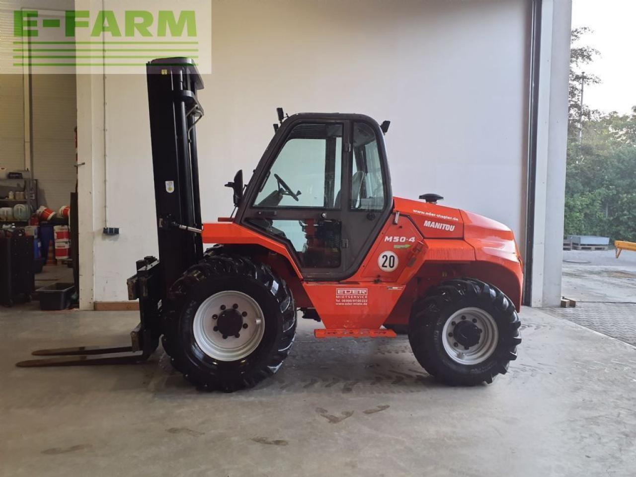 Manitou m 50-4 - Šakinis krautuvas: foto 1 Manitou m 50-4 - Šakinis krautuvas: foto 1