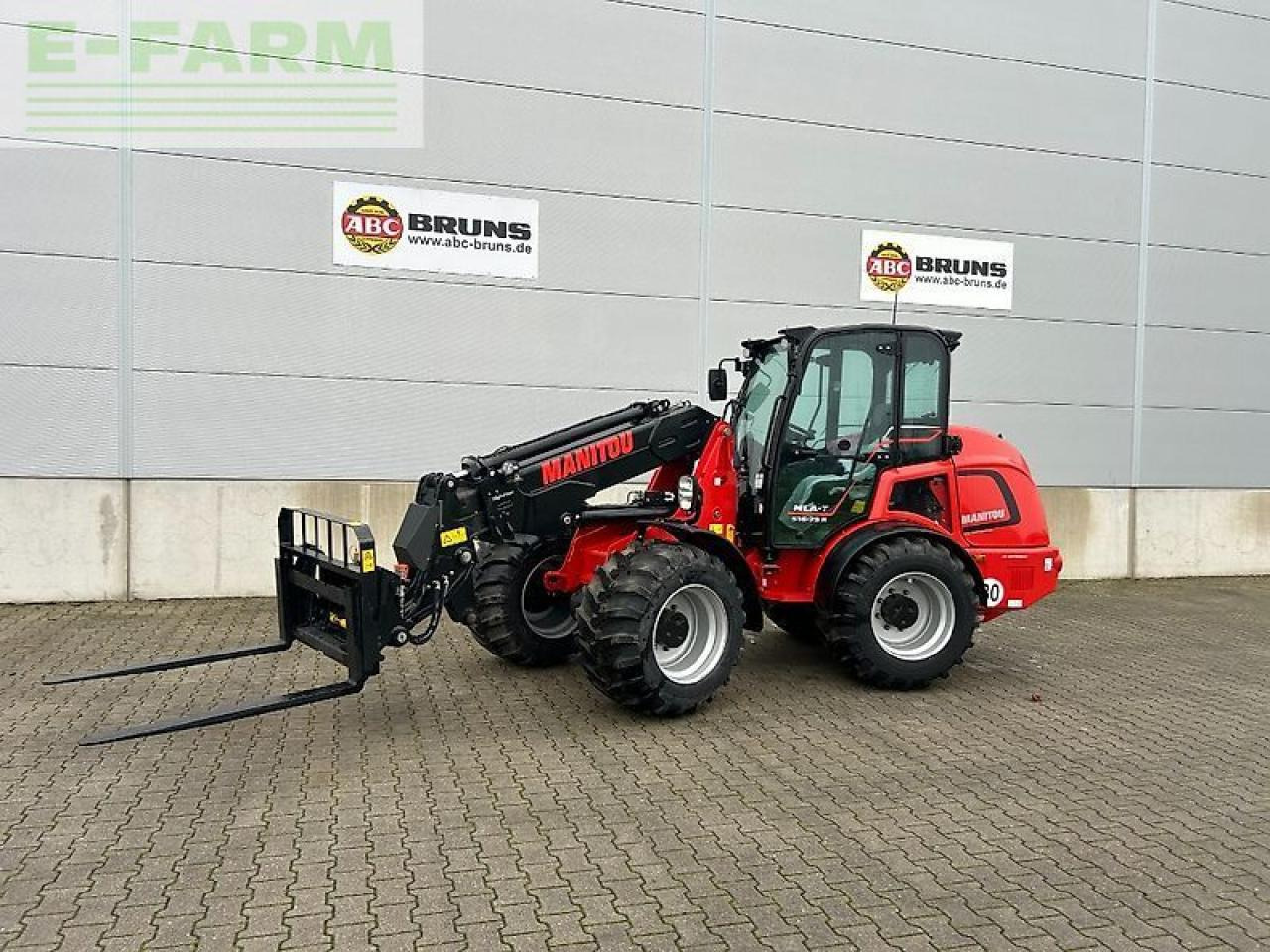 Manitou mla-t 516-75 h - Teleskopinis krautuvas: foto 4 Manitou mla-t 516-75 h - Teleskopinis krautuvas: foto 4
