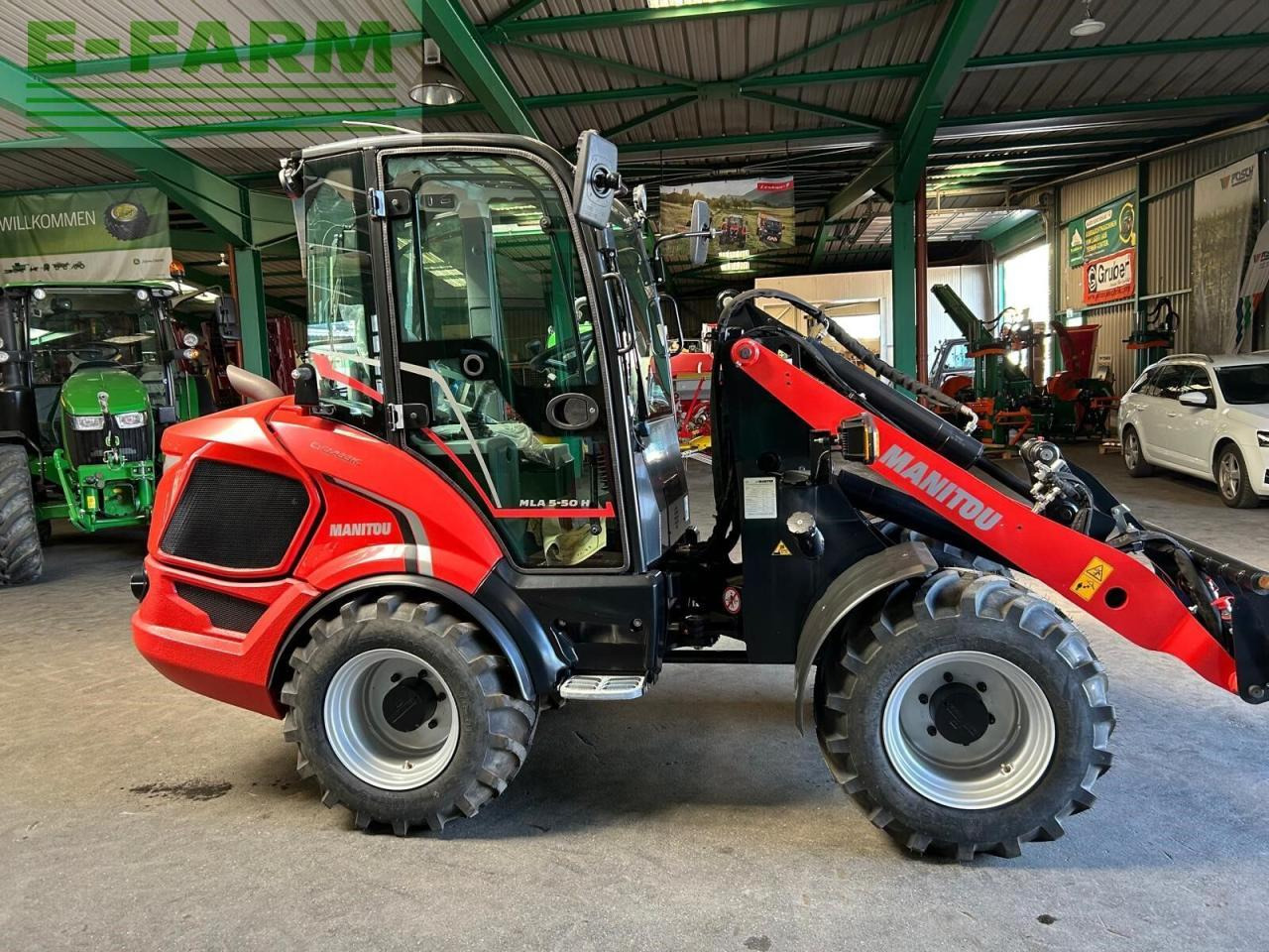 Šarnyrinis krautuvas Manitou mla5-50: foto 6