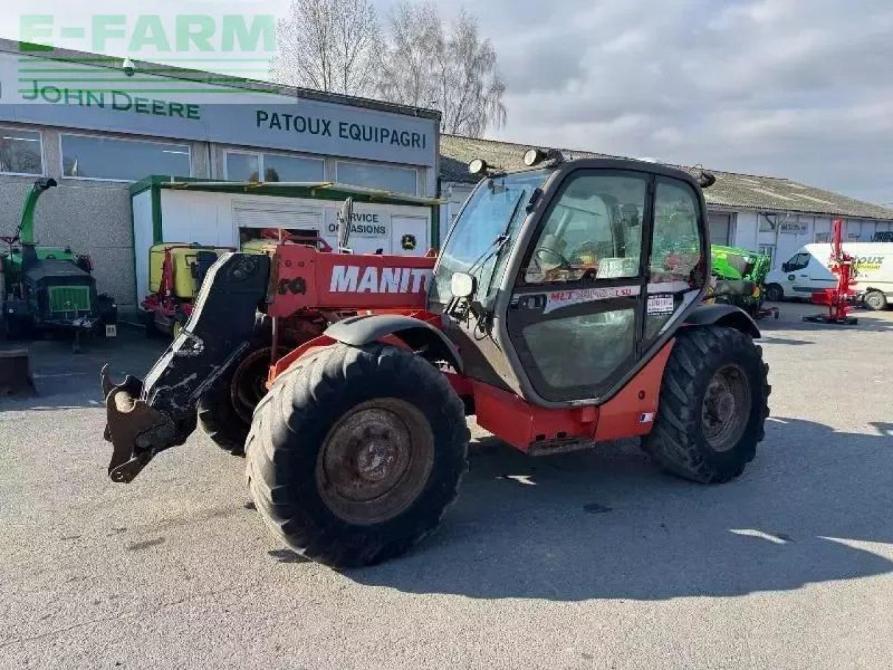 Manitou mlt 741 120 - Teleskopinis krautuvas: foto 1 Manitou mlt 741 120 - Teleskopinis krautuvas: foto 1