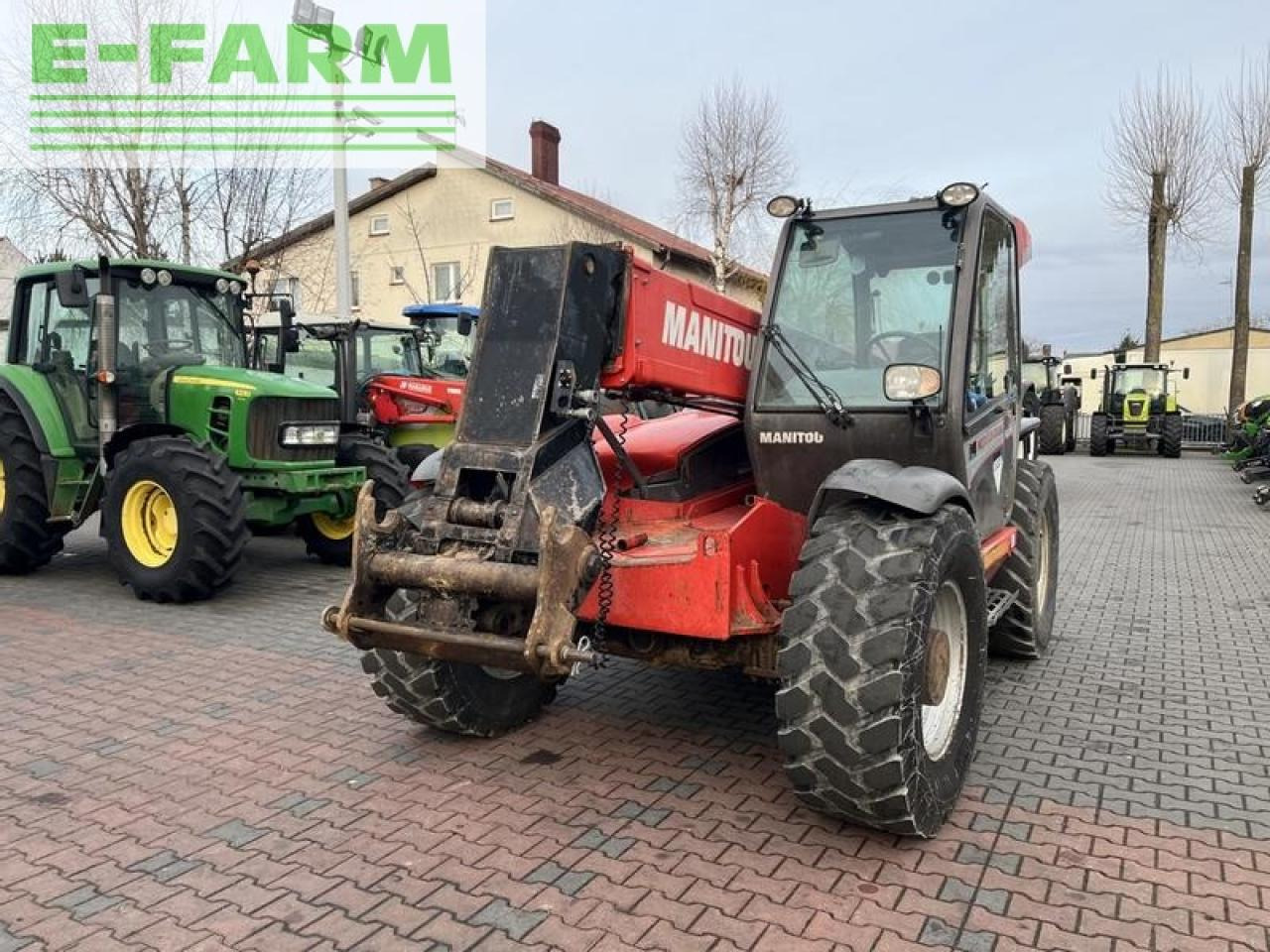 Manitou mlt 845-120 lsu turbo - Teleskopinis krautuvas: foto 2 Manitou mlt 845-120 lsu turbo - Teleskopinis krautuvas: foto 2