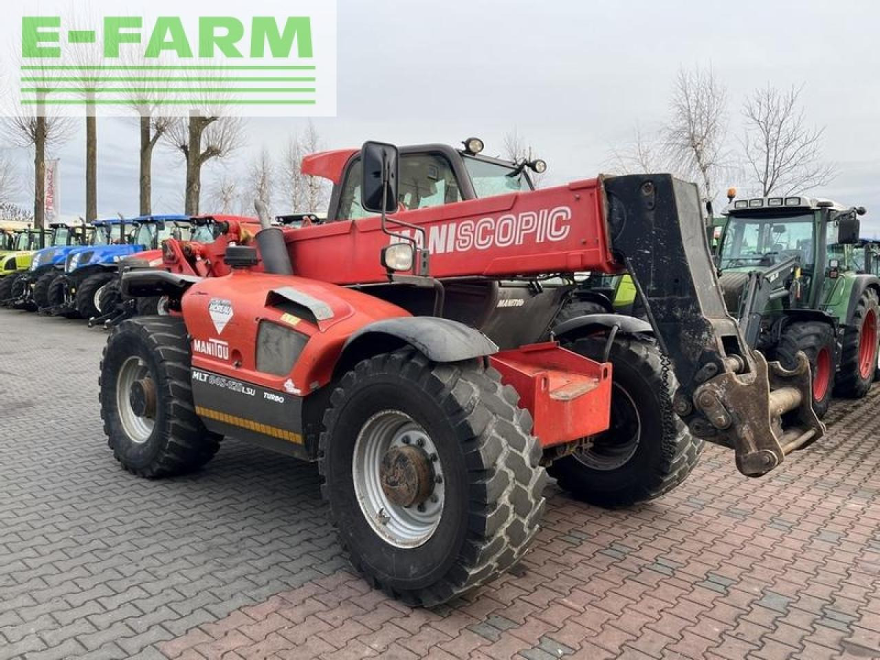 Manitou mlt 845-120 lsu turbo - Teleskopinis krautuvas: foto 3 Manitou mlt 845-120 lsu turbo - Teleskopinis krautuvas: foto 3