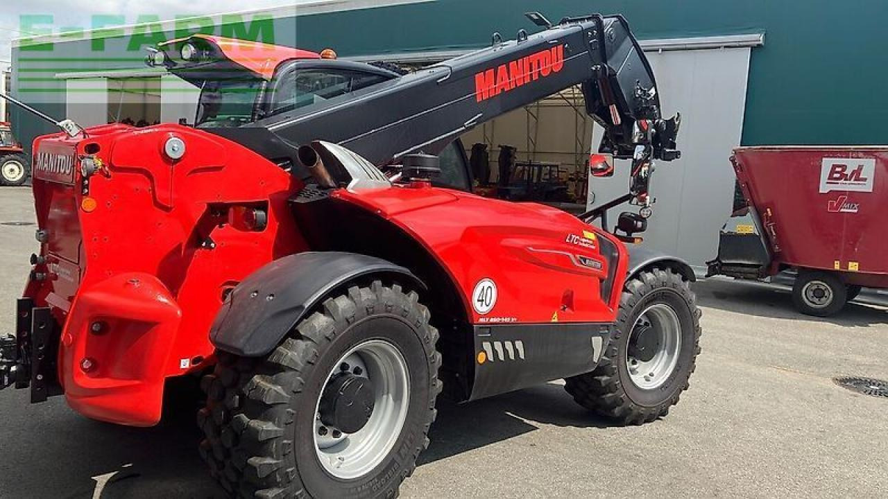 Manitou mlt 850-145 v+ - Teleskopinis krautuvas: foto 3 Manitou mlt 850-145 v+ - Teleskopinis krautuvas: foto 3